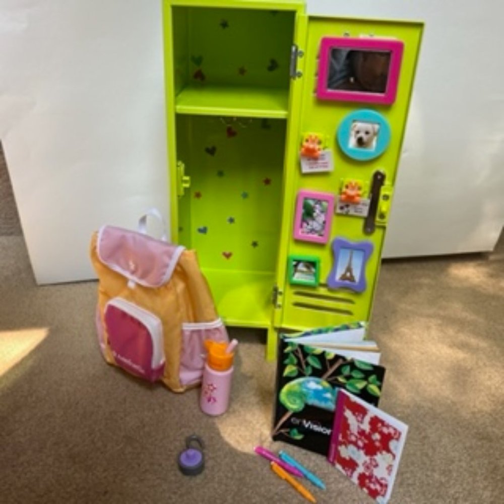 American Girl Doll Back To School Locker Set and More